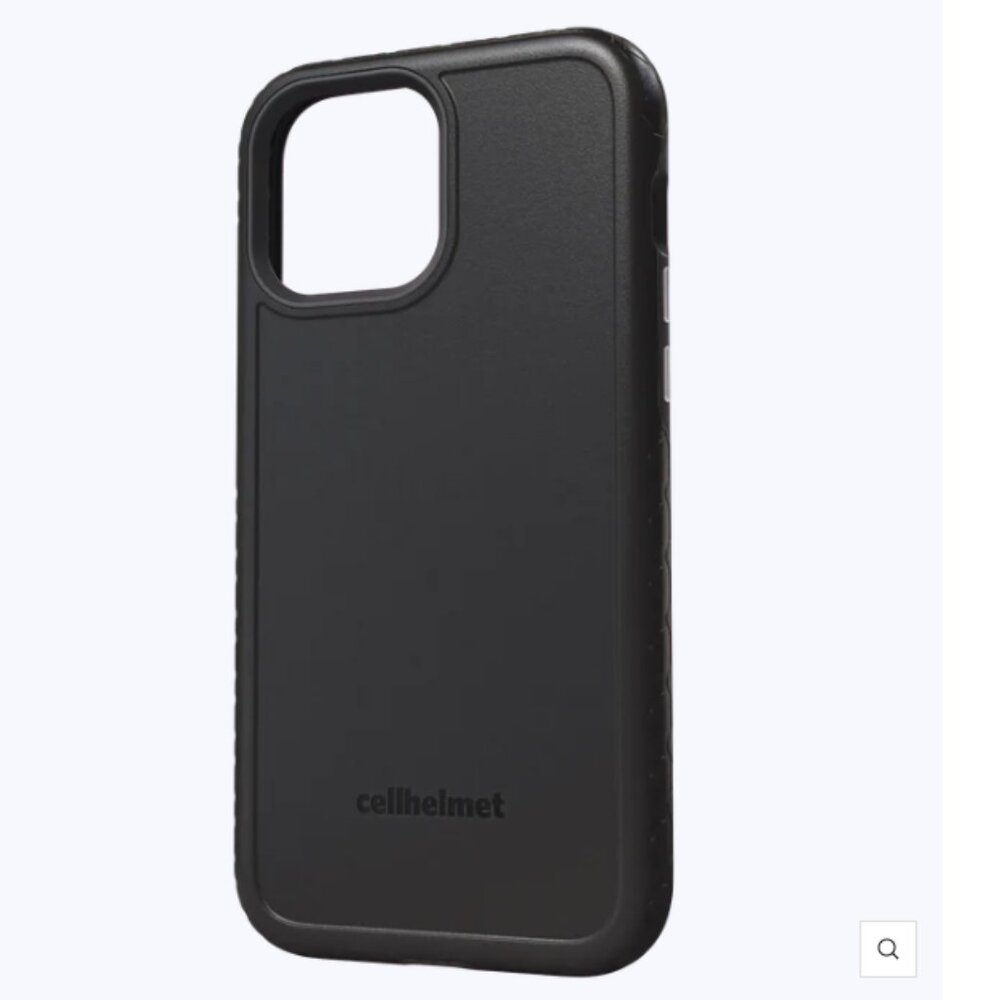 Fortitude Series Cellhelmet dual layer case for iphone 12 13 pro max ONYX BLACK